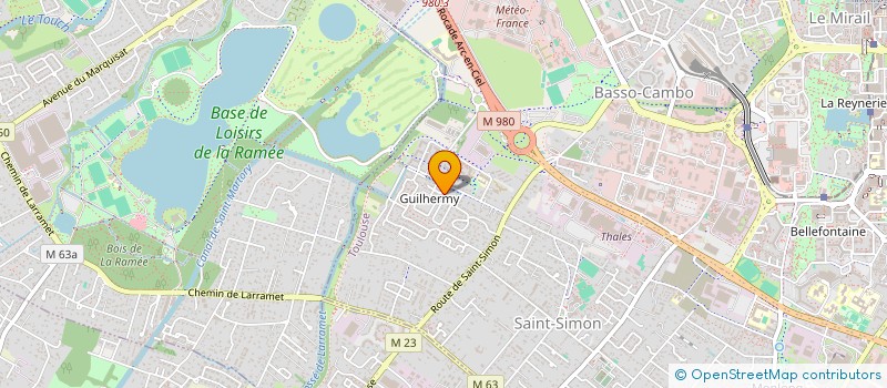 localisation de l'entreprise MADAME AWAWOU NGOUME à TOULOUSE
