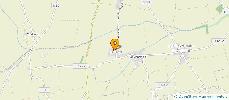 localisation de l'entreprise MADAME AWENA MARCHAND à SAINT-GERMAIN-LE-GAILLARD