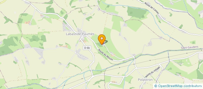 localisation de l'entreprise MADAME AXANA KUZMINA à LABASTIDE-PAUMES