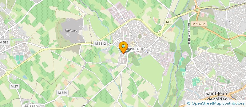 localisation de l'entreprise MADAME AXELE MULLER à PALAVAS-LES-FLOTS