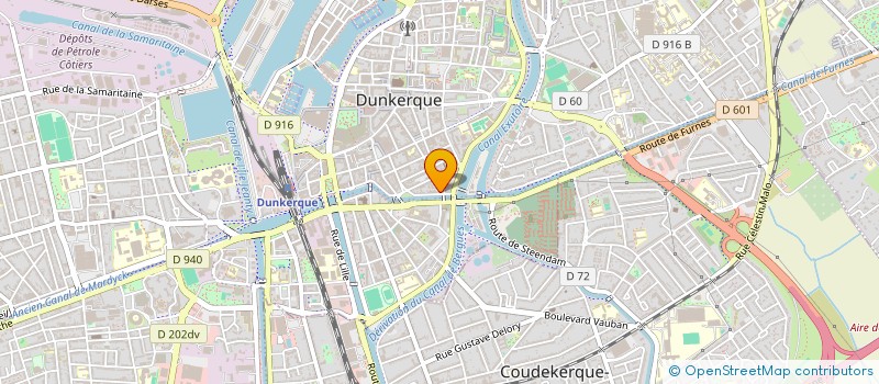 localisation de l'entreprise MADAME AXELE PREVOT à DUNKERQUE