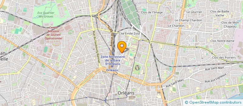 localisation de l'entreprise MADAME AXELLE AIT-AMER  ORLEANS