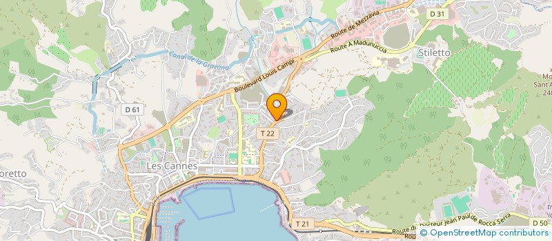 localisation de l'entreprise MADAME AXELLE ALBERT à AJACCIO