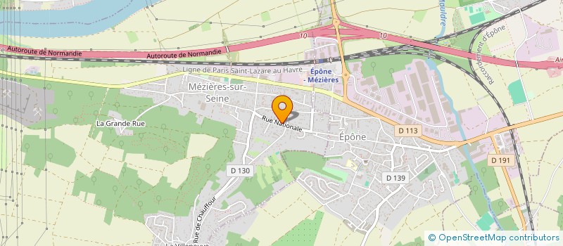 localisation de l'entreprise MADAME AXELLE ALDERA à MEZIERES-SUR-SEINE