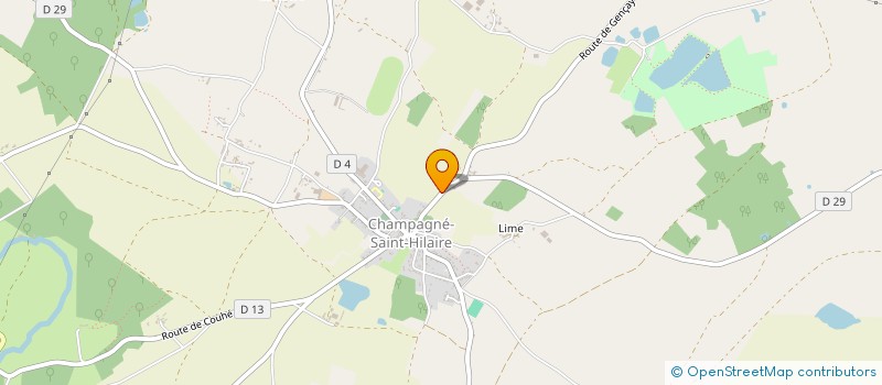 localisation de l'entreprise MADAME AXELLE AMY à CHAMPAGNE-SAINT-HILAIRE