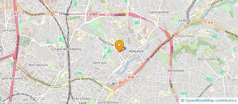 localisation de l'entreprise MADAME AXELLE ANJOLRAS à MARSEILLE