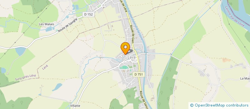 localisation de l'entreprise MADAME AXELLE ARGILLOS  BELLEVILLE-SUR-LOIRE