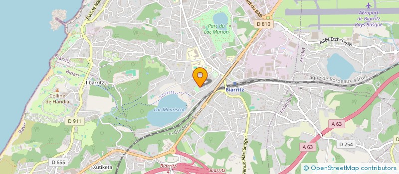 localisation de l'entreprise MADAME AXELLE ARMAND  BIARRITZ