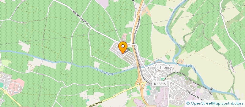 localisation de l'entreprise MADAME AXELLE ASTRUC  SAINT-THIBERY