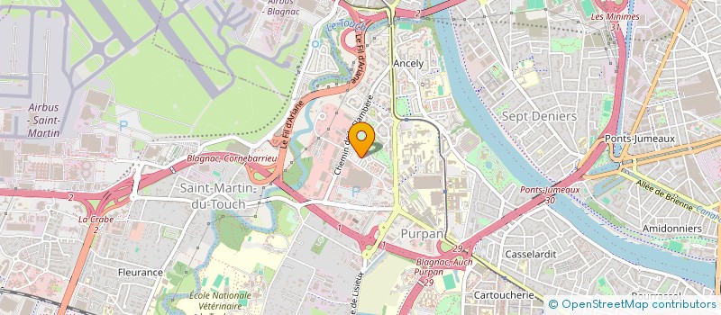 localisation de l'entreprise MADAME AXELLE AYMERICH à TOULOUSE