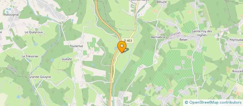 localisation de l'entreprise MADAME AXELLE BACHELIER à BERGERAC