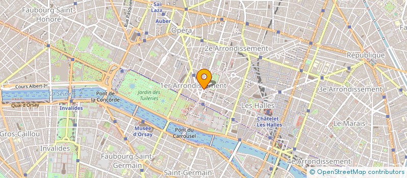 localisation de l'entreprise MADAME AXELLE BARDIN  PARIS