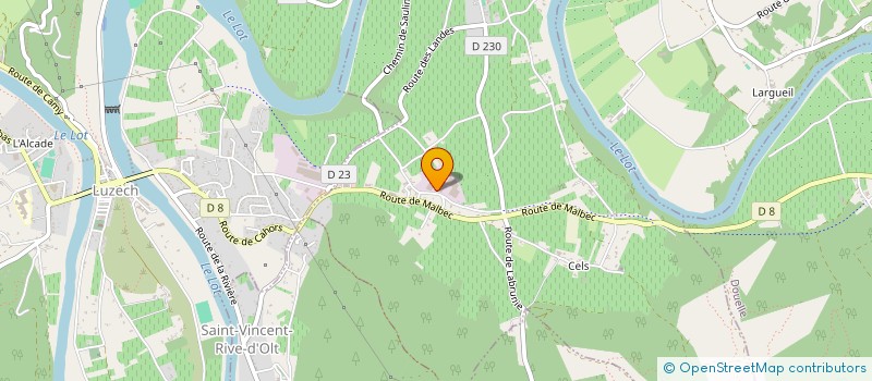 localisation de l'entreprise MADAME AXELLE BAUDEL  PARNAC