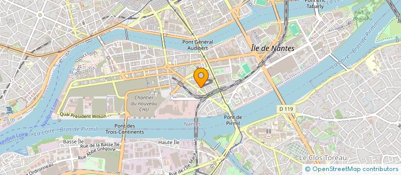 localisation de l'entreprise MADAME AXELLE BAUDRY à NANTES