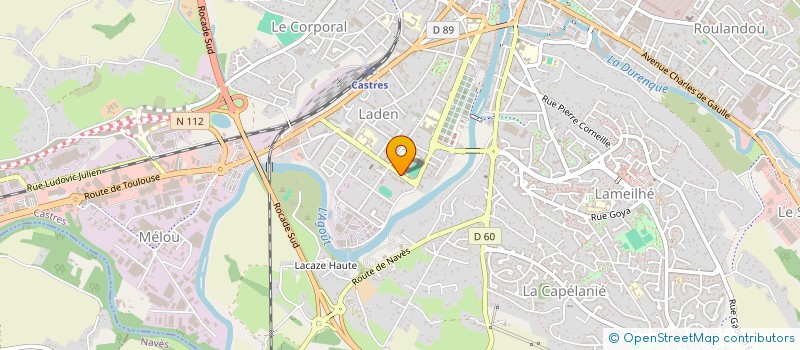 localisation de l'entreprise MADAME AXELLE BAUMGARTNER  TOULOUSE