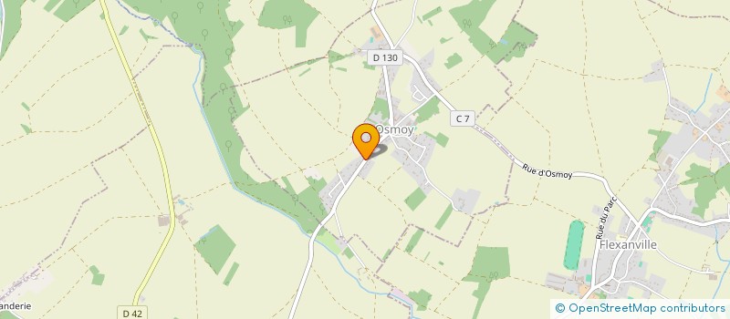 localisation de l'entreprise MADAME AXELLE BELLUZ  OSMOY