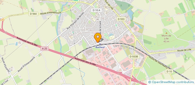 localisation de l'entreprise MADAME AXELLE BERRIER à BAILLEUL