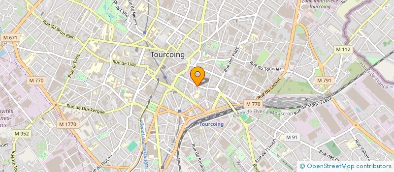 localisation de l'entreprise MADAME AXELLE BERTELOOT à TOURCOING