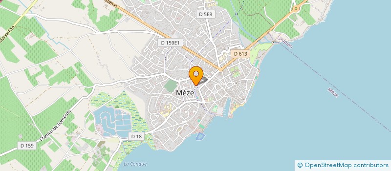 localisation de l'entreprise MADAME AXELLE BODOY à MEZE