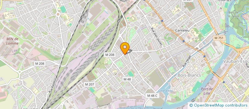 localisation de l'entreprise MADAME AXELLE BONIFACE à LILLE