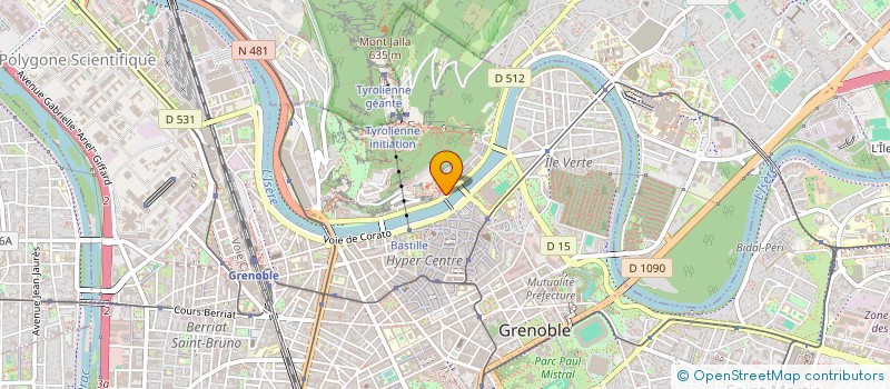 localisation de l'entreprise MADAME AXELLE BOUGAUD  GRENOBLE