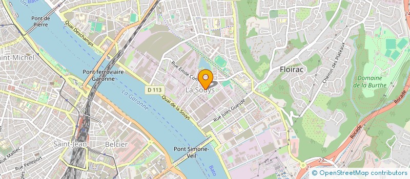 localisation de l'entreprise MADAME AXELLE BOURDIER  FLOIRAC