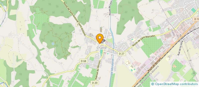 localisation de l'entreprise MADAME AXELLE BURTON  CHATTE