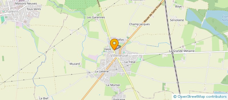 localisation de l'entreprise MADAME AXELLE BUTILLON à VILLENEUVE