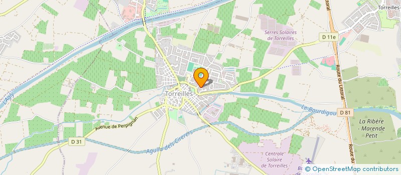 localisation de l'entreprise MADAME AXELLE CHICHPORTICH  TORREILLES