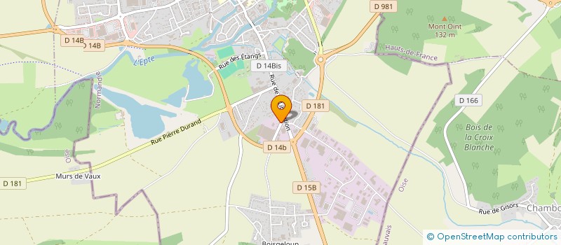 localisation de l'entreprise MADAME AXELLE CIVISCA  GISORS