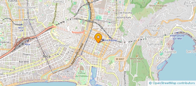 localisation de l'entreprise MADAME AXELLE CLUZEL à NICE