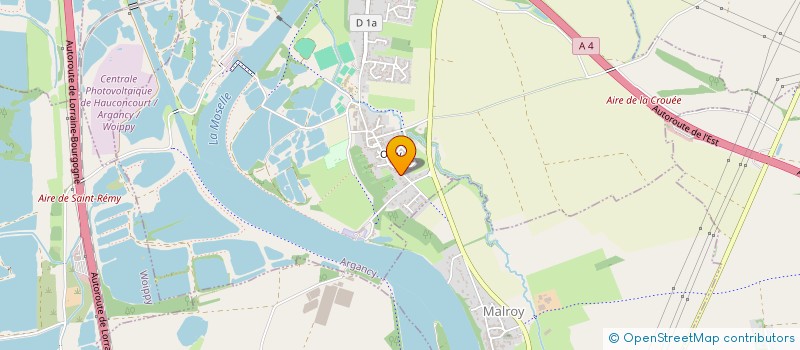 localisation de l'entreprise MADAME AXELLE COLOMBO  BETTELAINVILLE