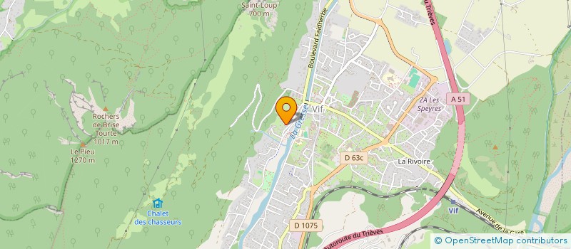 localisation de l'entreprise MADAME AXELLE COMBIER  VIF