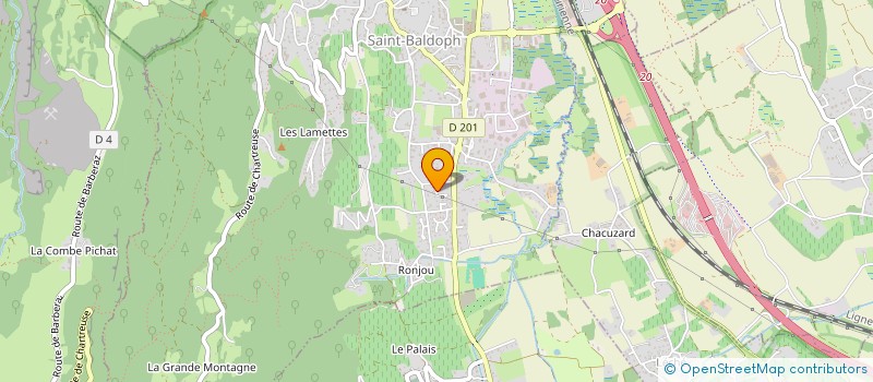 localisation de l'entreprise MADAME AXELLE DALLA COSTA  SAINT-BALDOPH