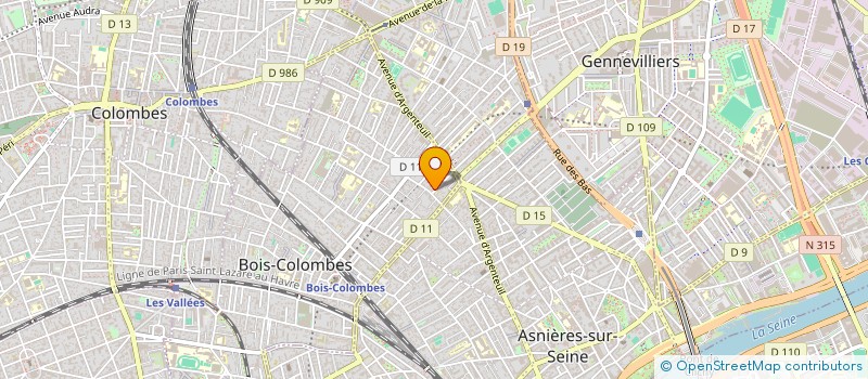 localisation de l'entreprise MADAME AXELLE DE GOUTTES LASTOUZEILLES à BOIS-COLOMBES