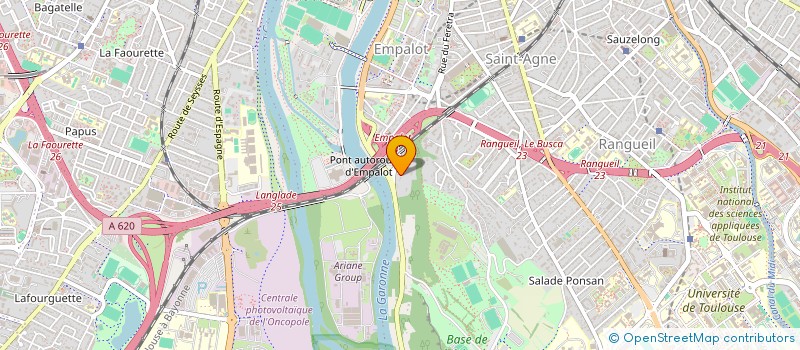 localisation de l'entreprise MADAME AXELLE DE PASSEMAR DE SAINT ANDRE à TOULOUSE