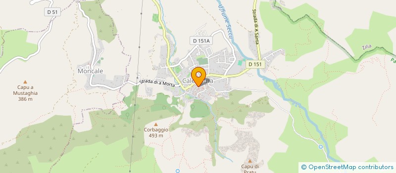 localisation de l'entreprise MADAME AXELLE DE SAN  CALENZANA