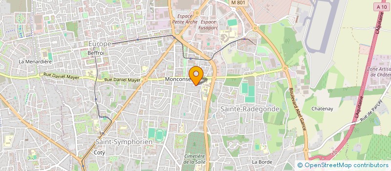 localisation de l'entreprise MADAME AXELLE DEKEYSER  TOURS