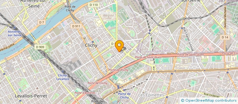 localisation de l'entreprise MADAME AXELLE DELLION à CLICHY