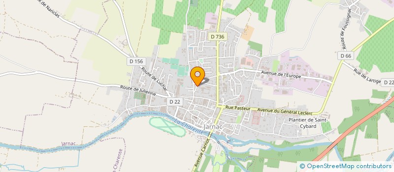 localisation de l'entreprise MADAME AXELLE DEMARTIN à JARNAC