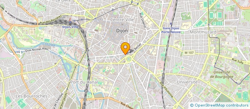 localisation de l'entreprise MADAME AXELLE DHORNE à DIJON