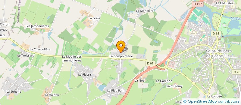 localisation de l'entreprise MADAME AXELLE DINANT  SAINT-PHILBERT-DE-GRAND-LIEU