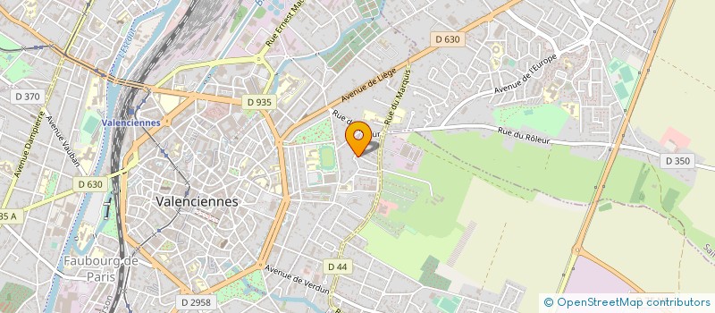 localisation de l'entreprise MADAME AXELLE DOLNY à VALENCIENNES