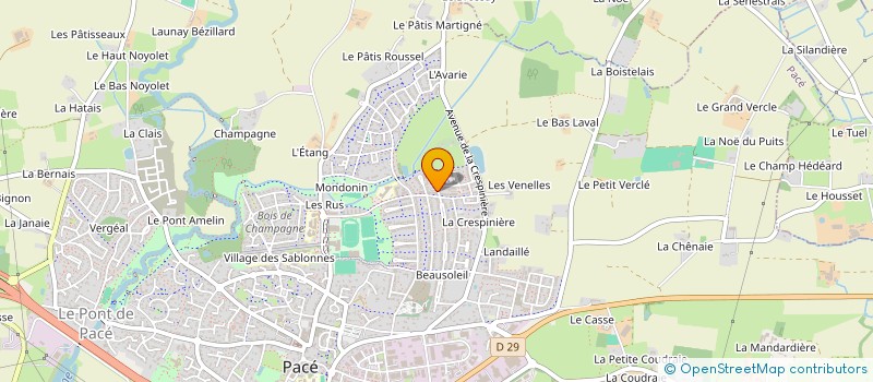 localisation de l'entreprise MADAME AXELLE FONTENEAU à PACE