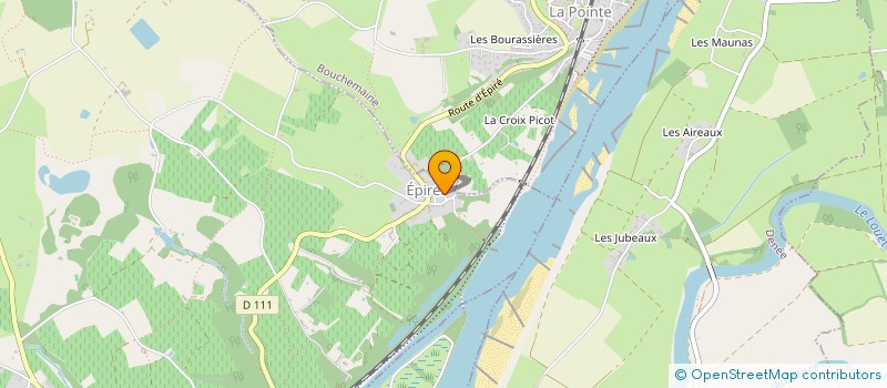 localisation de l'entreprise MADAME AXELLE FRAVALO  SAVENNIERES