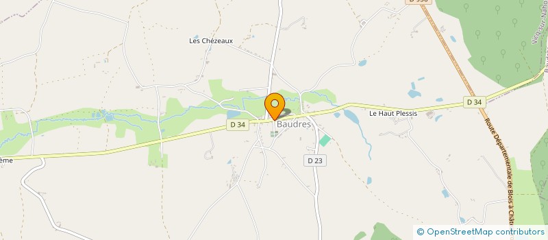 localisation de l'entreprise MADAME AXELLE GAPIN à BAUDRES