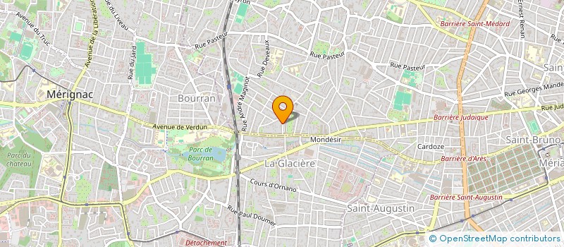 localisation de l'entreprise MADAME AXELLE GOUDET  BORDEAUX