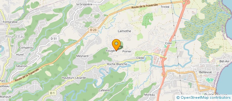 localisation de l'entreprise MADAME AXELLE GOUFFRAN à PETIT-BOURG