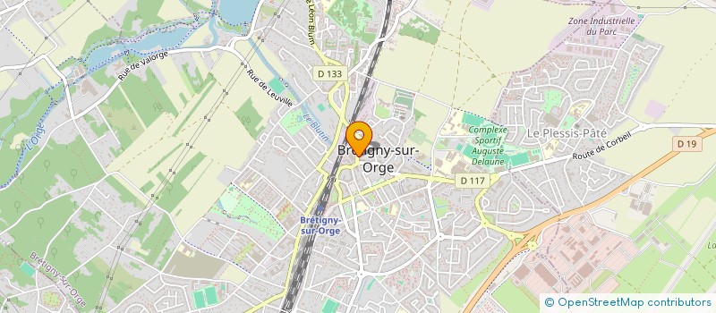 localisation de l'entreprise MADAME AXELLE GOYET à BRETIGNY-SUR-ORGE