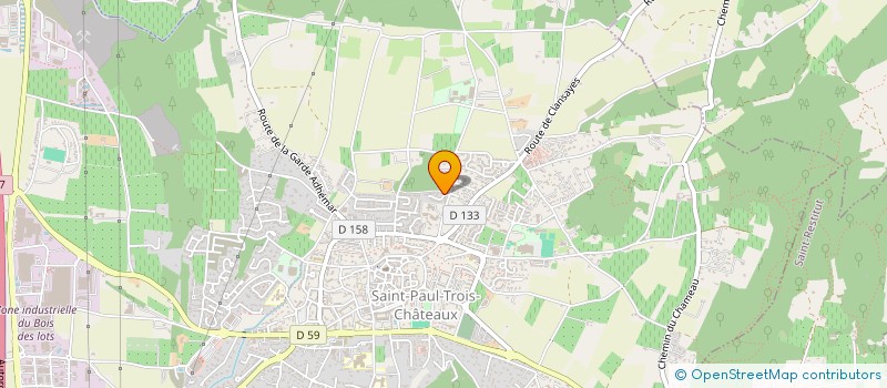 localisation de l'entreprise MADAME AXELLE GRESS  SAINT-PAUL-TROIS-CHATEAUX